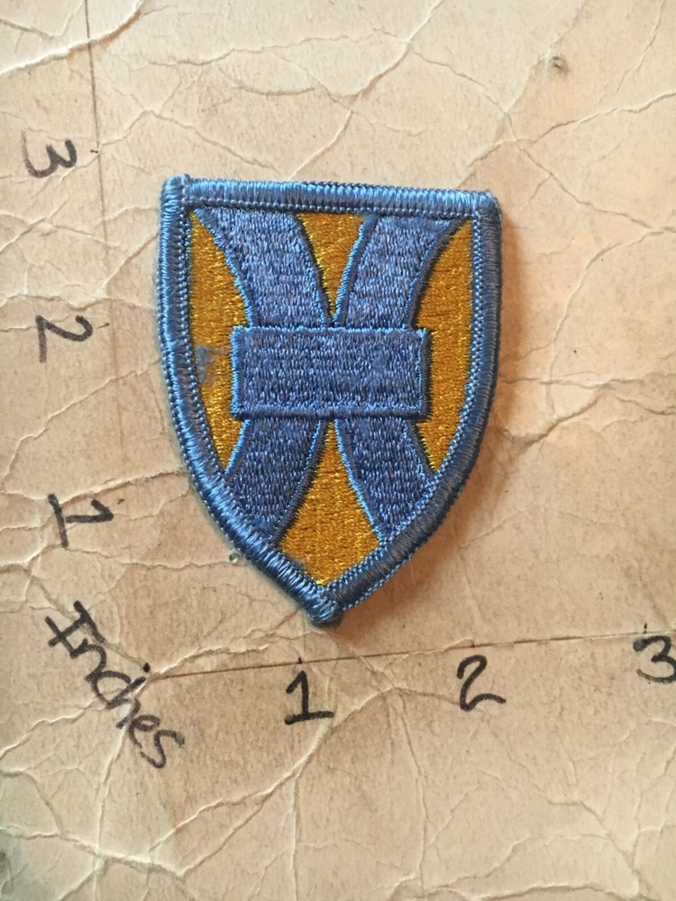 US Army 21st Support Command m/e patch 6/7/25