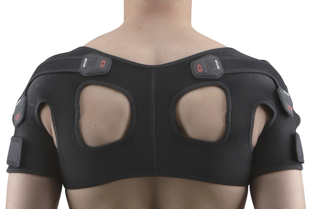 EVS SB05 X-Strap Bilateral Shoulder Stabilizer Brace Black