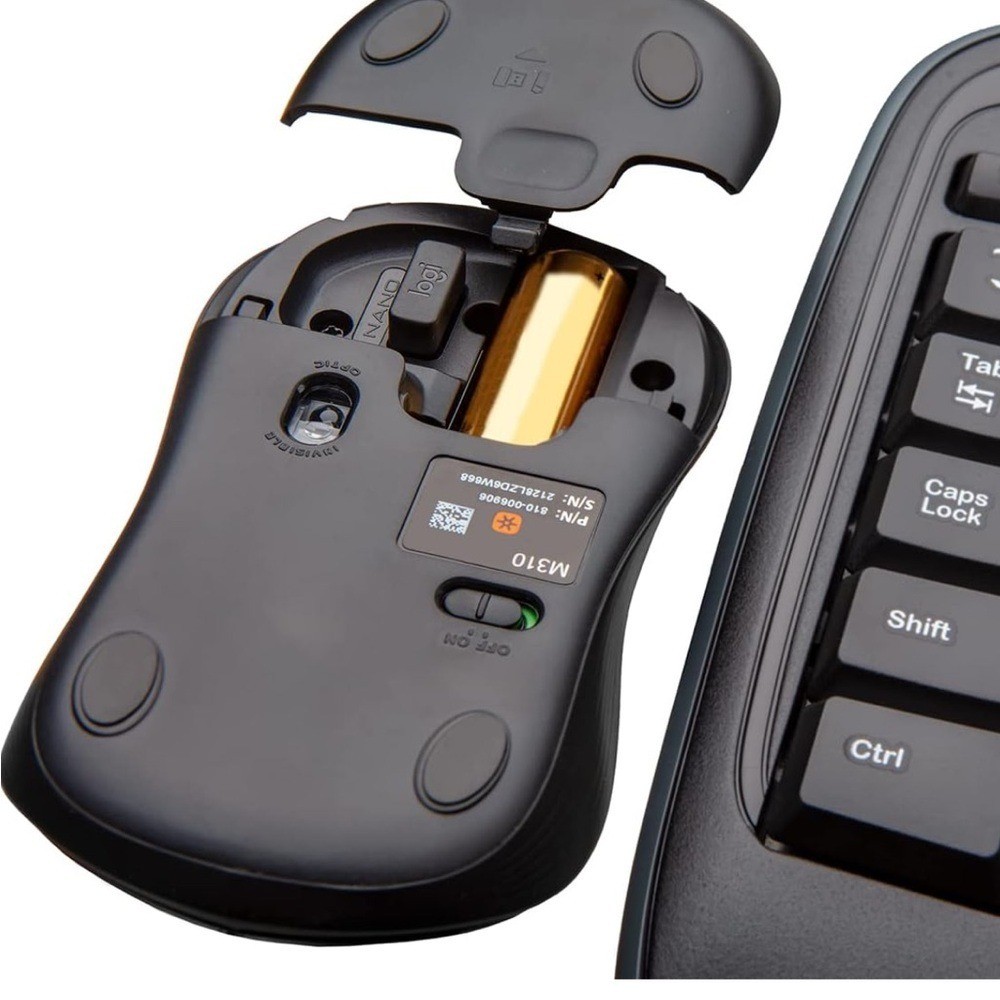 Logitech MK335 Wireless Keyboard and Mouse Combo - Black/Silver