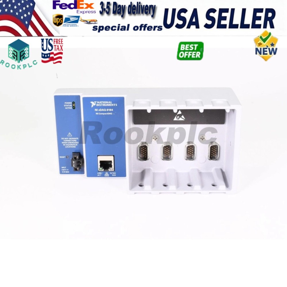 National Instruments️ New NI cDAQ-9184 CompactDAQ Chassis