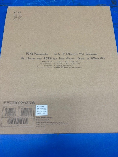 In wall 8" speaker rings - Harman PCK8
