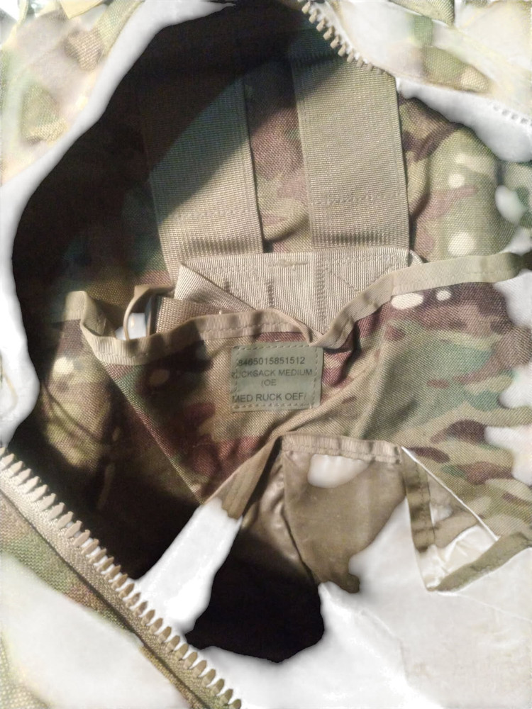 USGI MOLLE II Medium Rucksack Complete Assembly OEF Multicam Complete READ