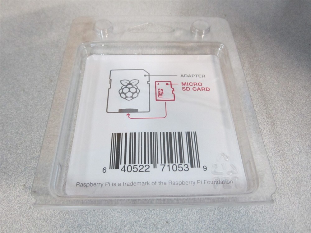 Sandisk 8GB MicroSDHC Micro SD Card Pre-Installed with NOOBS for Raspberry Pi 2