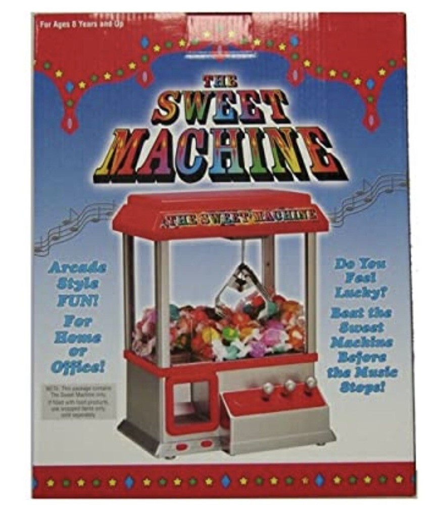 The Sweet Machine Arcade Style Candy Dispenser