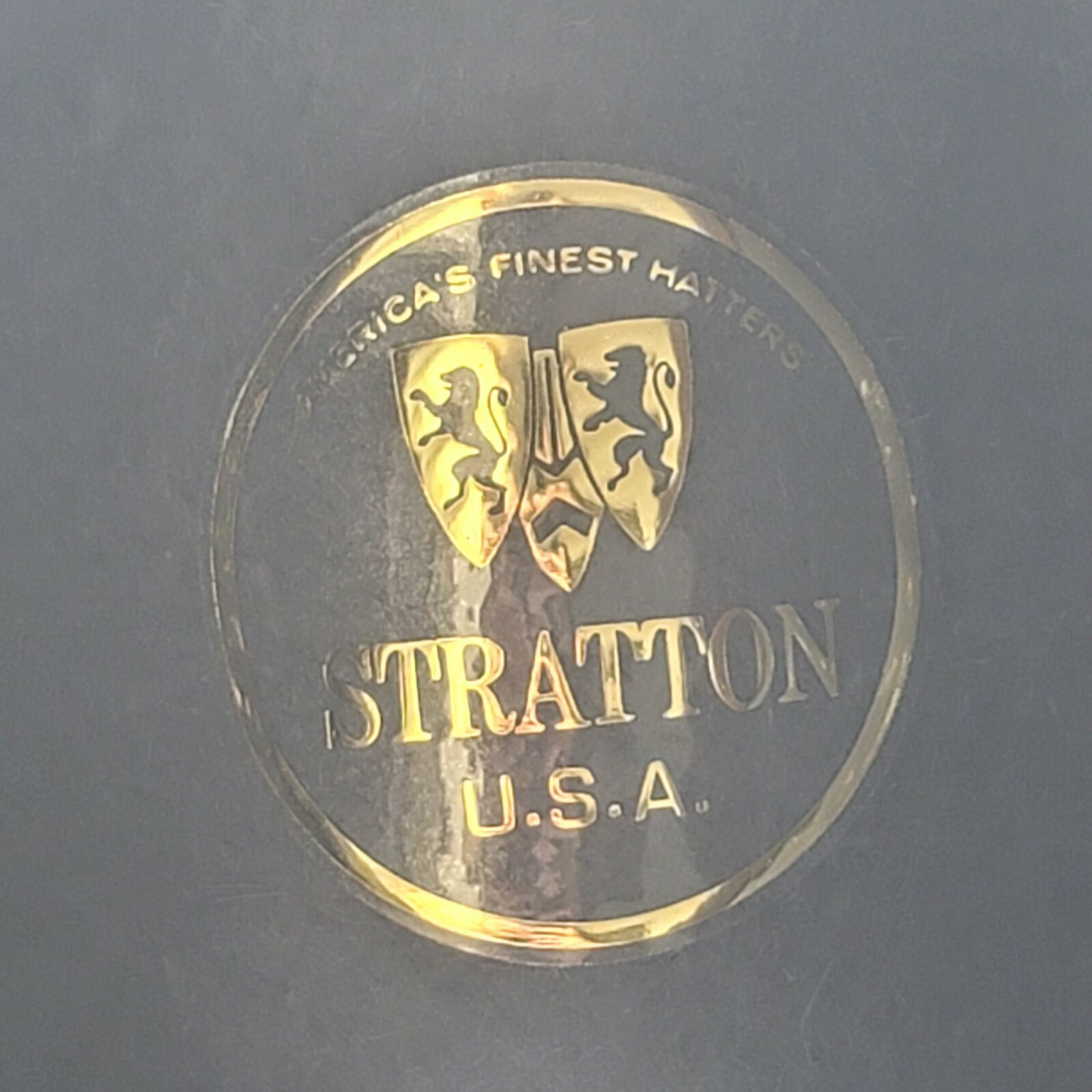 Stratton F42 Felt Self Forming Campaign Sheriff State Trooper Hat Sz 7-1/4 L.O.