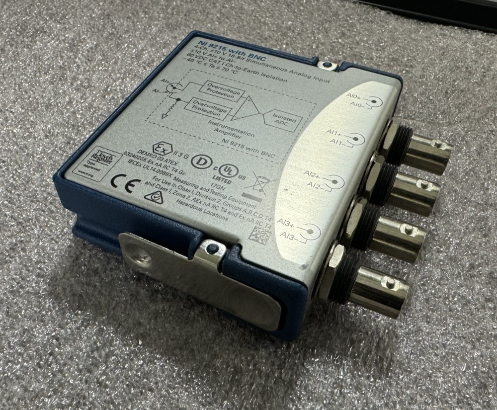 National Instruments NI 9215 with BNC Analog Input