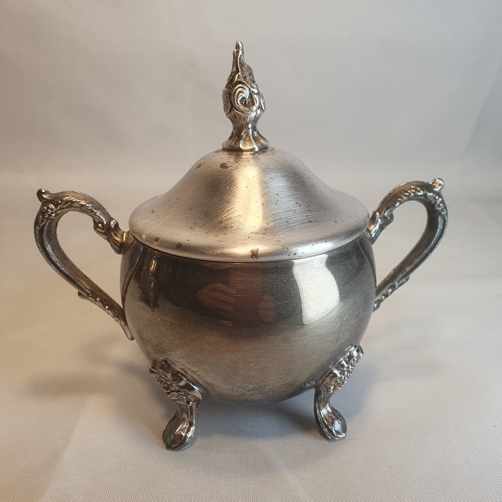 Vintage Silver Plated 4 psc Coffee/Tea Set (61)