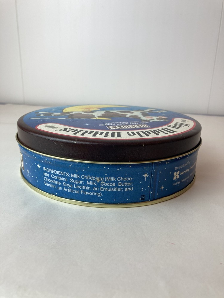 Hershey's Collectors Tin Hey Diddle Diddle Round Tin