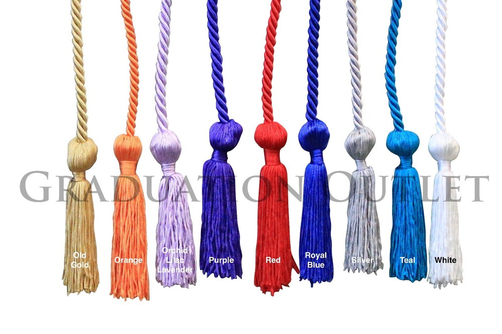 GraduationOutlet- Silver Honor Cord