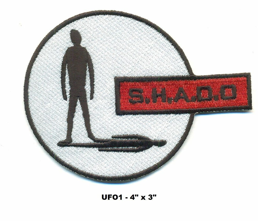 UFO SHADO 4 INCH PATCH - UFO1