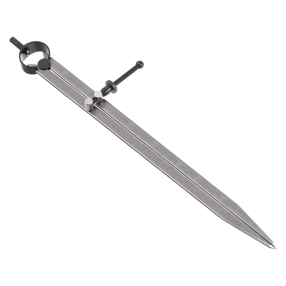 Spring Joint Caliper 16" 400mm Spring Divider Caliper with Solid Nut, Flat Leg