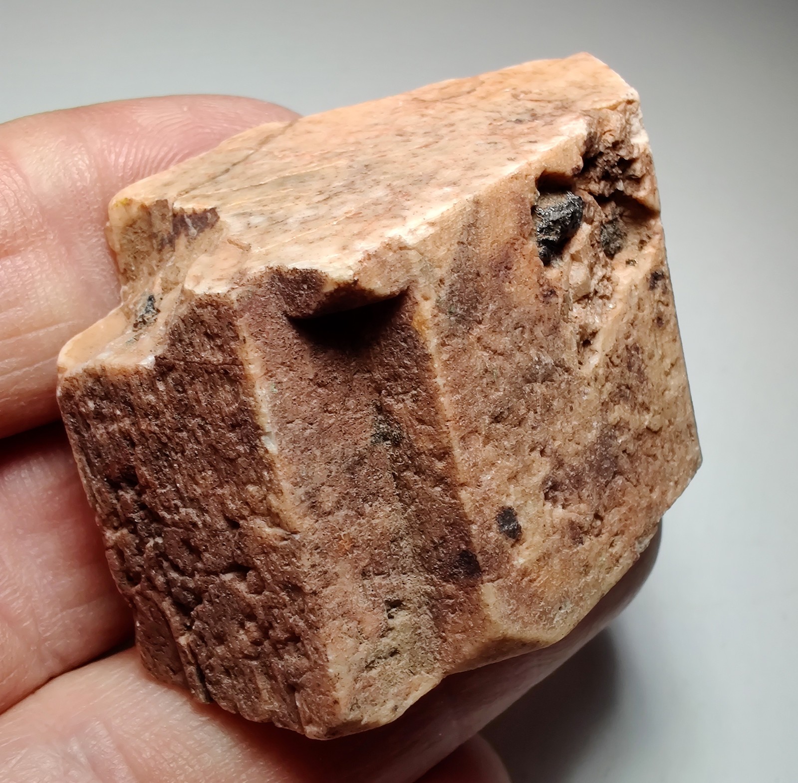 Microcline crystal specimen. Douglas County, Colorado. 55 grams.