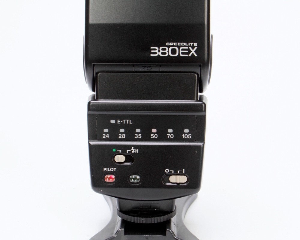 Canon 380EX Speedlite TTL Shoe Mount Flash for EOS