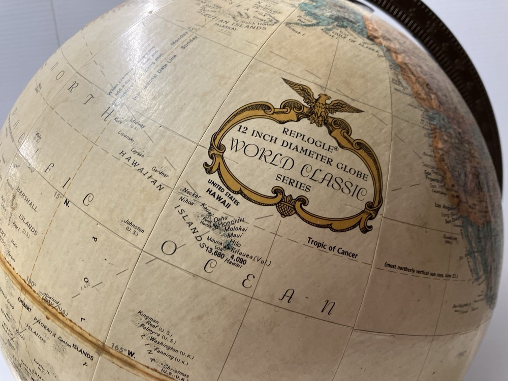 12" Diameter Replogle World Classic Series Globe