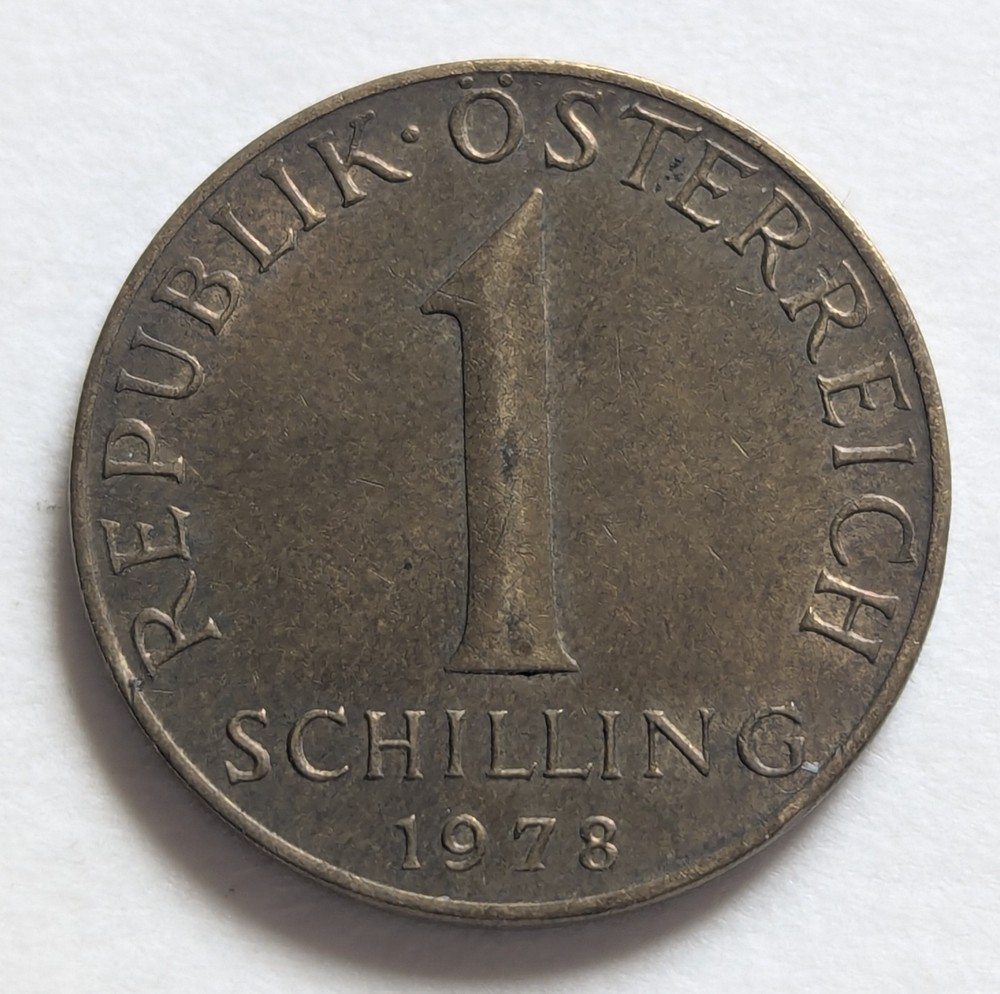 Austria, 1978, 1 Shilling