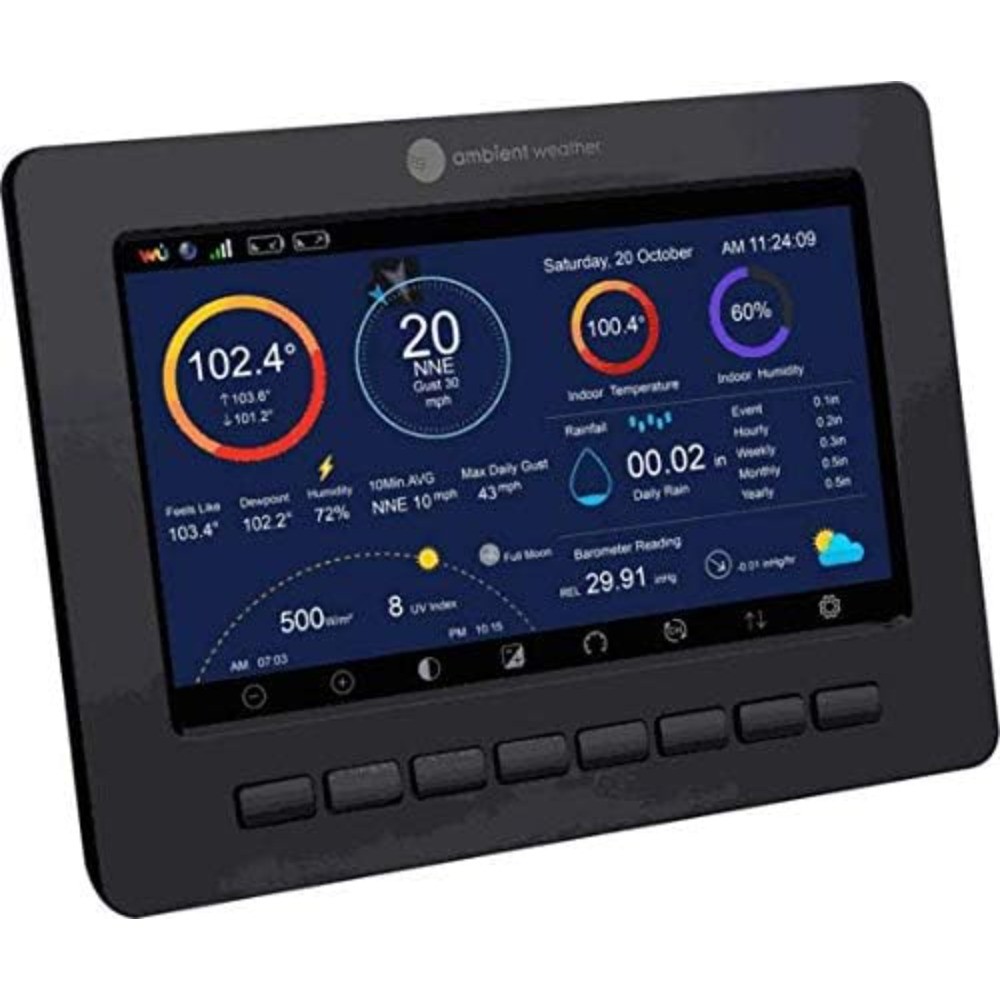 Ambient Weather WS-2000-CONSOLE Console Only, Compatible with WS-2000, WS-1900