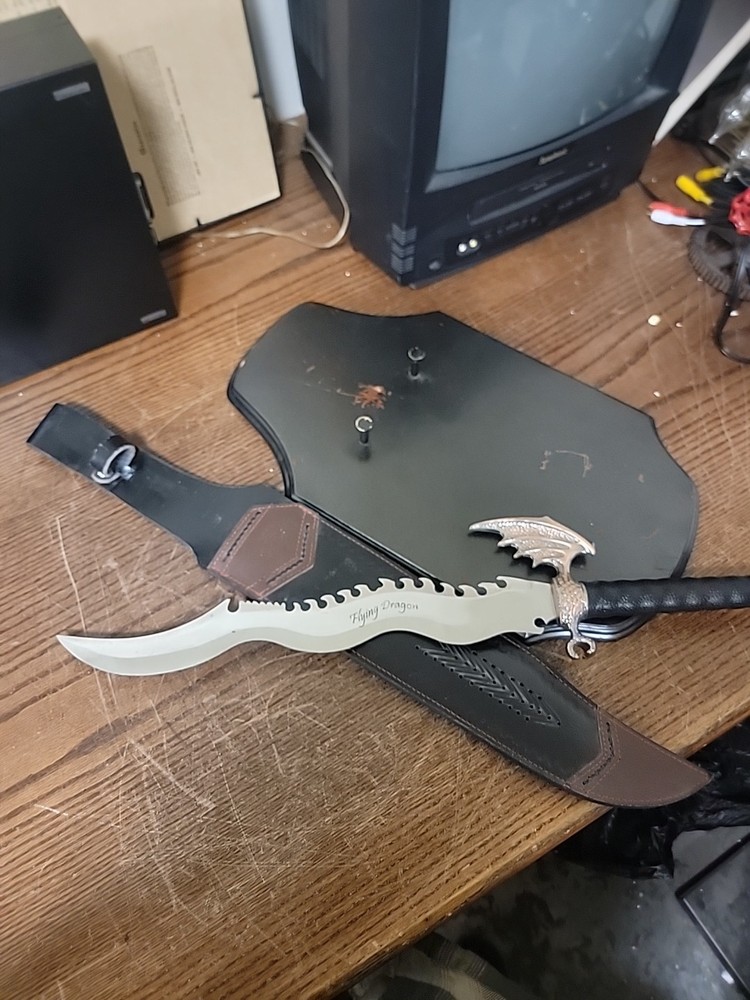 Flying Dragon Sword With Sheath.