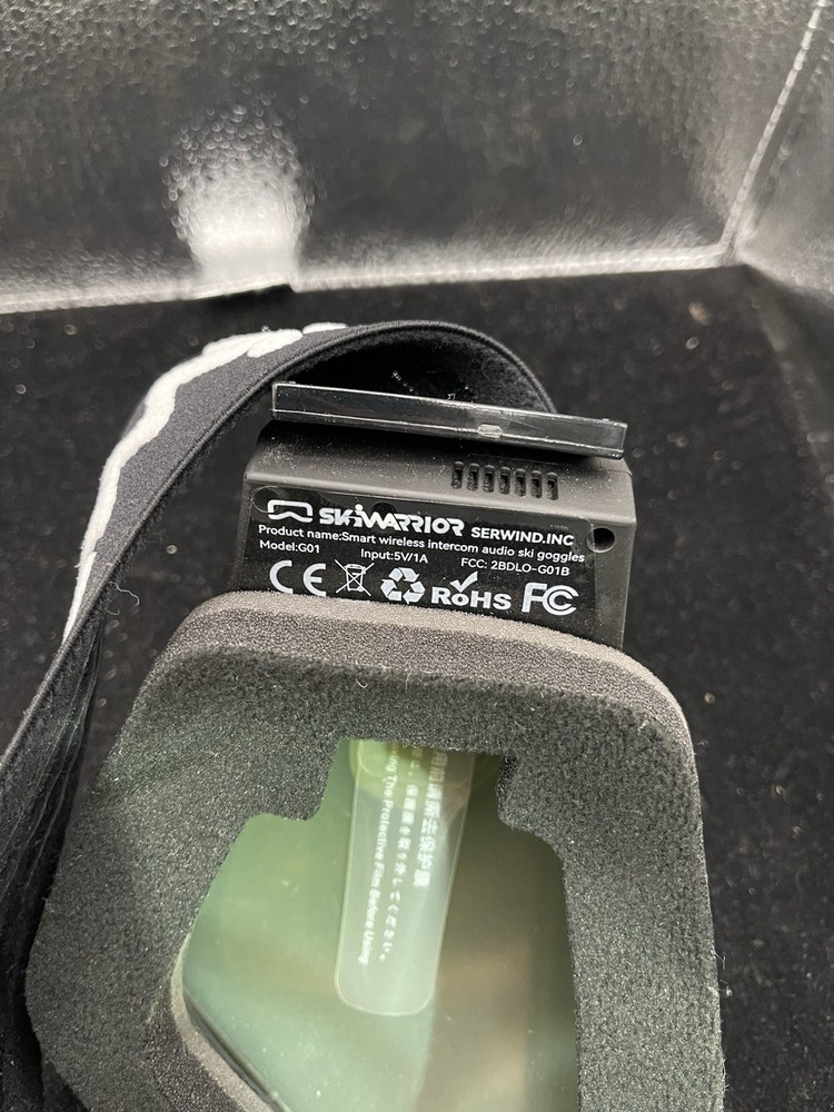 ¥Skiwarrior G01 Bluetooth Smart Ski Goggles