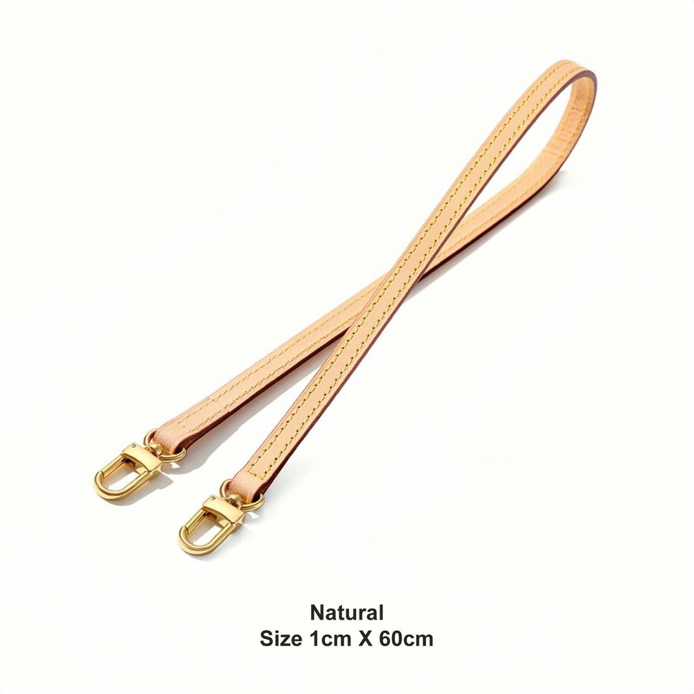 Leather Shoulder Strap - Classic Replacement Strap for Handbags