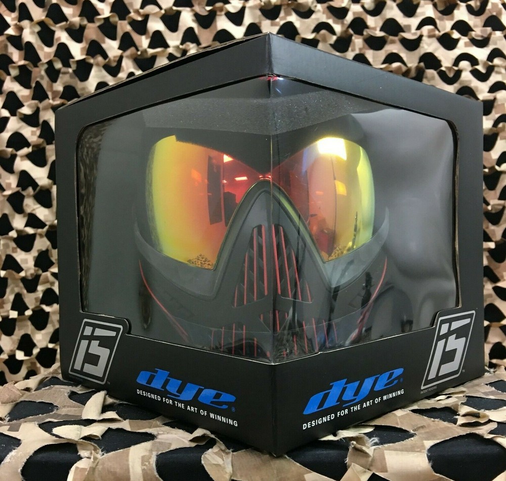NEW Dye i5 2.0 Paintball Mask - Fire