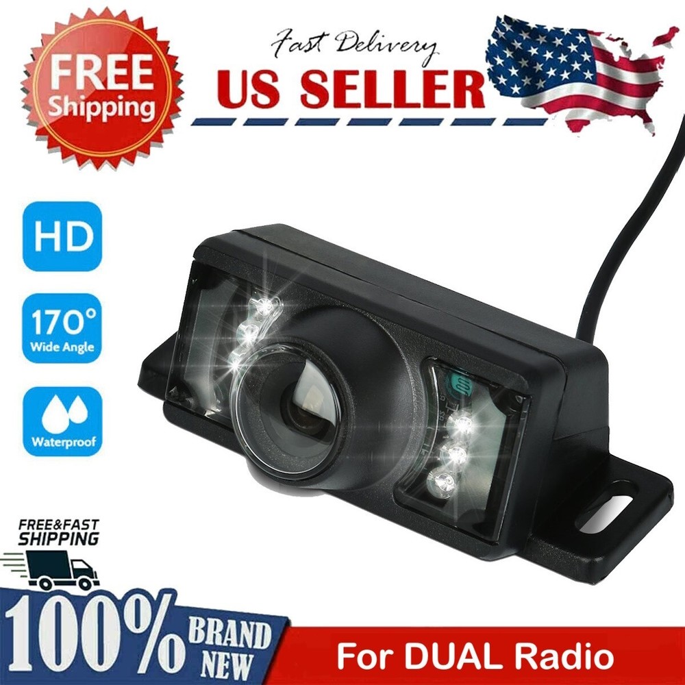New Rearview Mount Backup Camera for Dual DV622