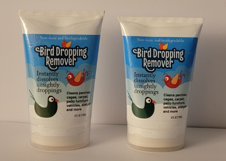 4 Oz Bird Dropping Remover, Bird Dropping Remover, 2 Pack