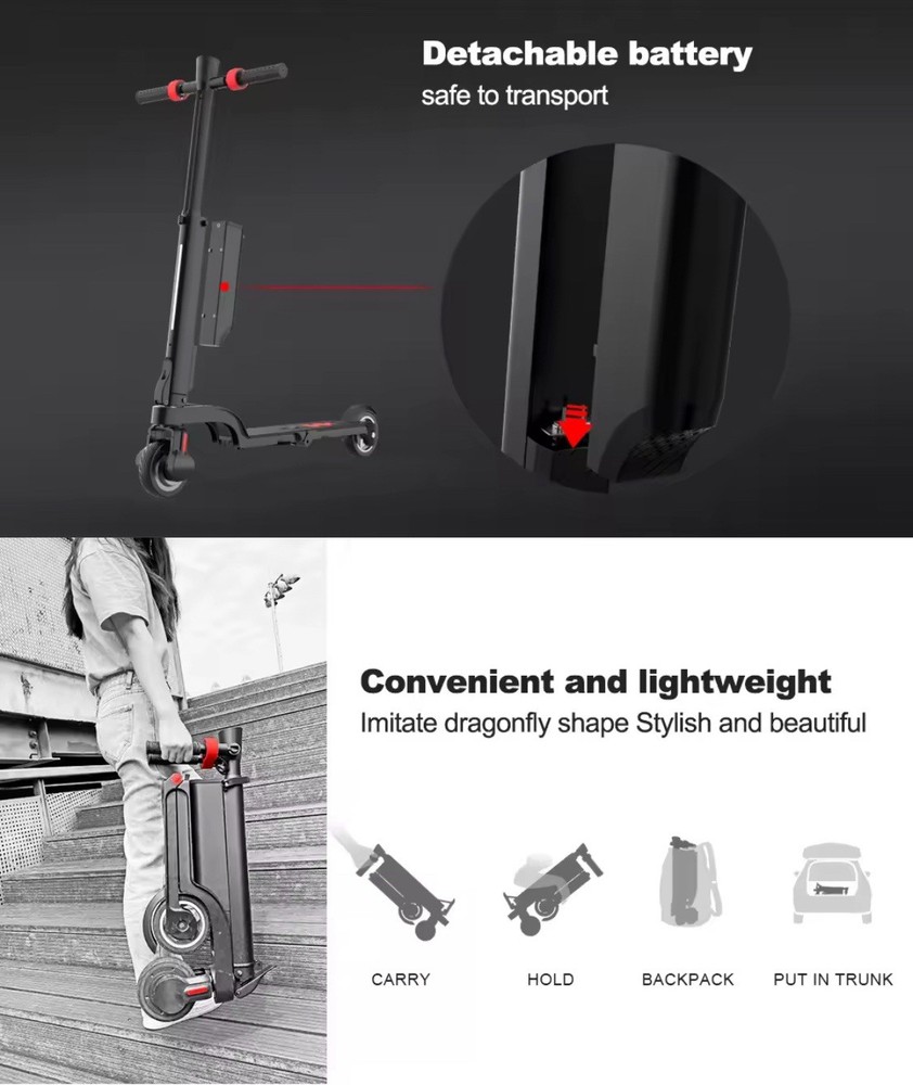 Electric Scooter Small Backpack Scooter