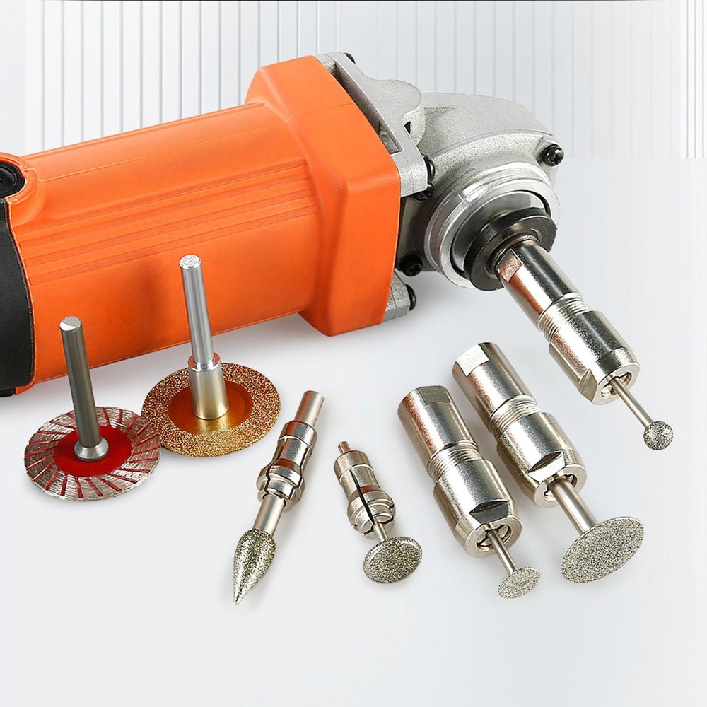 Angle Grinder Adapter Non-Slip Replacement 6mm 3mm Chuck Drill Bit Connecting