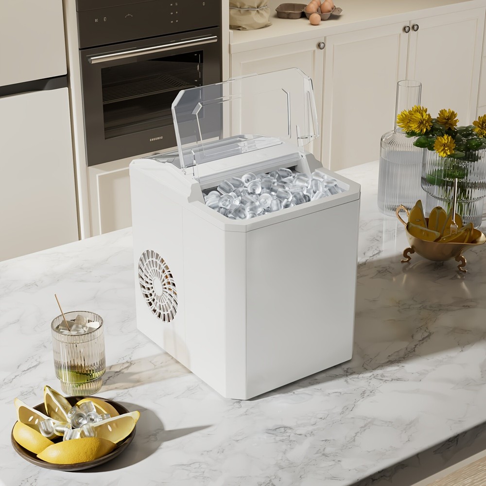 Home Ice Maker Fast, 2 Sizes Bullet - shaped, Self - cleaning for Various Scenes