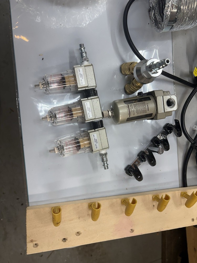 Airbrush Booth Setup Materials