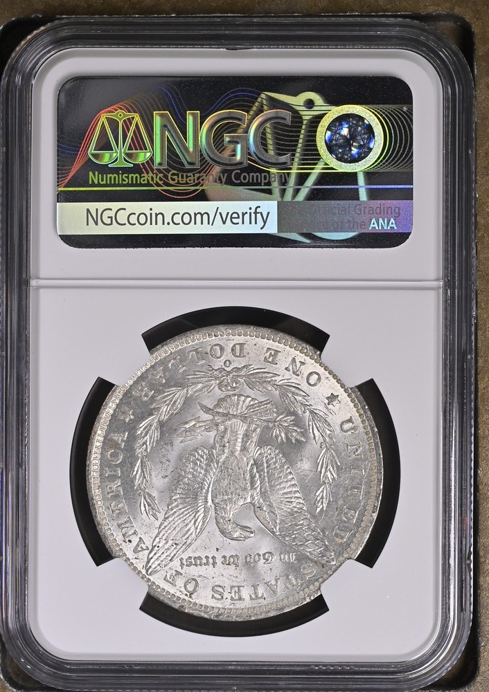 1885 O Morgan Silver Dollar NGC MS-63