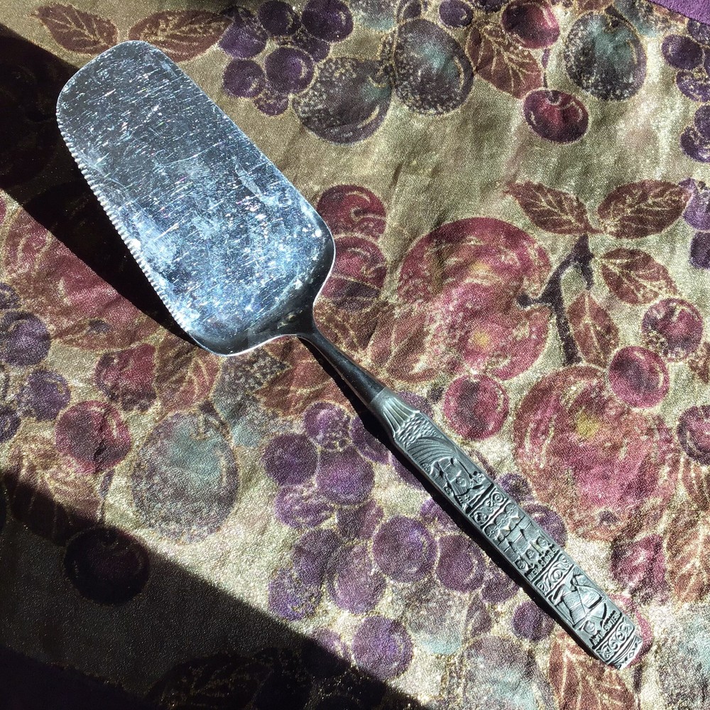 Norway pewter dessert/food server