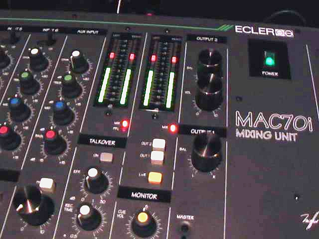 Ecler Mac 70i mixer. Very Rare!