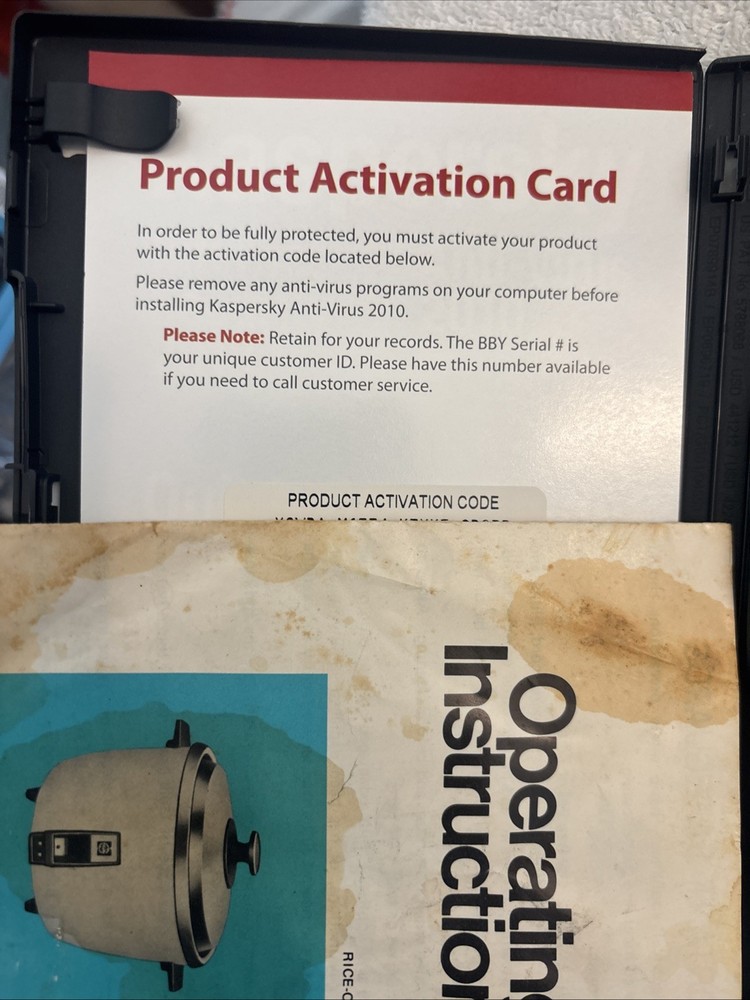 Kasperslab Anti-Virus Software PC Protection Netbook Compatible