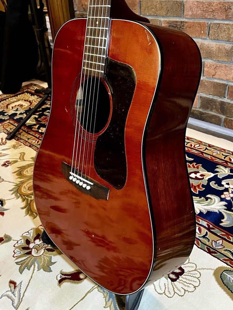 1974 Guild D25M Arch Back Relic Mahogany