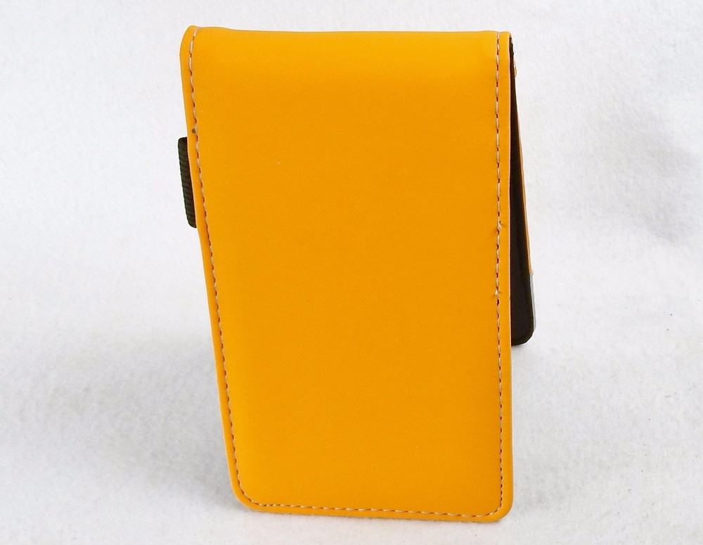 Jotter Note Pad w/Dual-Power Multi-Function Calculator ~ PO538, Orange & Silver