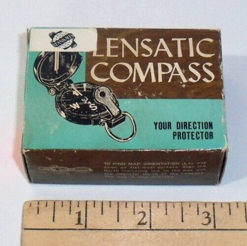Vintage Stansales Engineer Lensatic Compass #550