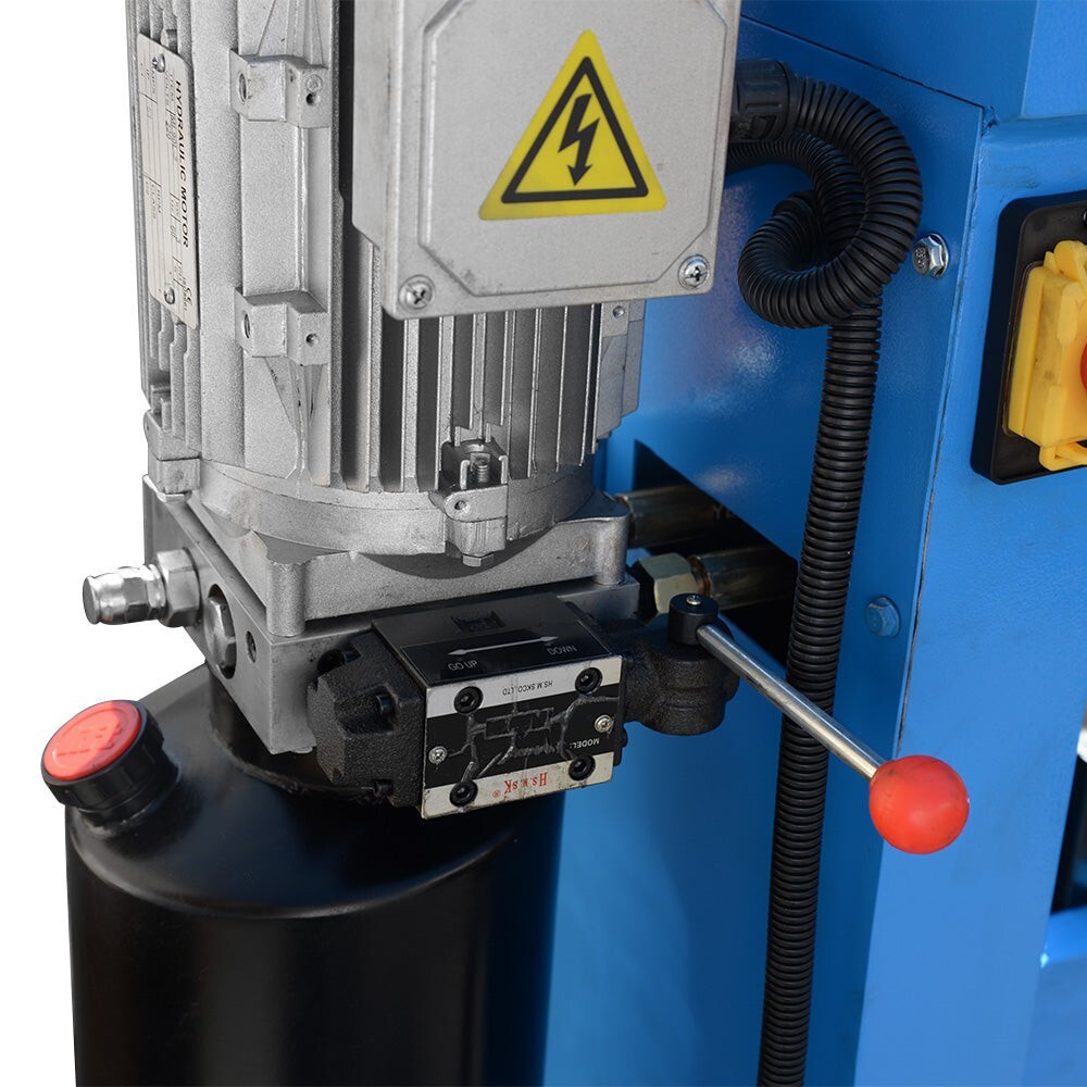 51"x3/16" Electric 30 Ton Hydraulic Press Brake Bender 2-Cylinder 3-Phase 220V