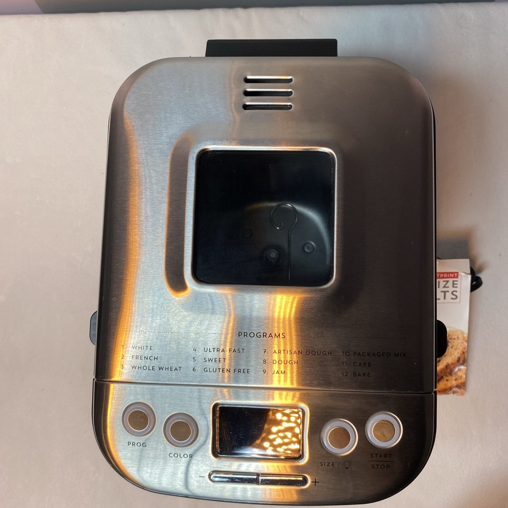 Cuisinart Compact Automatic Bread Maker Mixes, Kneads, Bakes And Keeps Warm