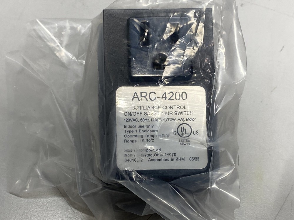 Waste King ARC-4200 Garbage Disposal Air Switch Base and Control Unit, Black