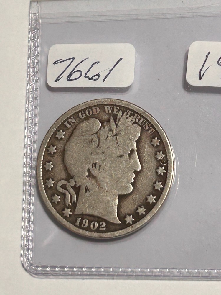 1902 P BARBER HALF DOLLAR