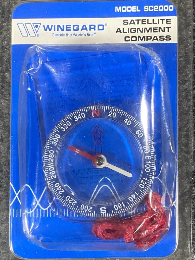 Winegard Satellite Alignment Compass Model SC-2000 RV Camping New