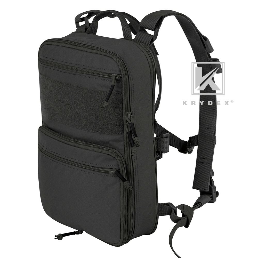 KRYDEX D3 Flatpack Tactical Expandable Backpack Military MOLLE Travel EDC Pack