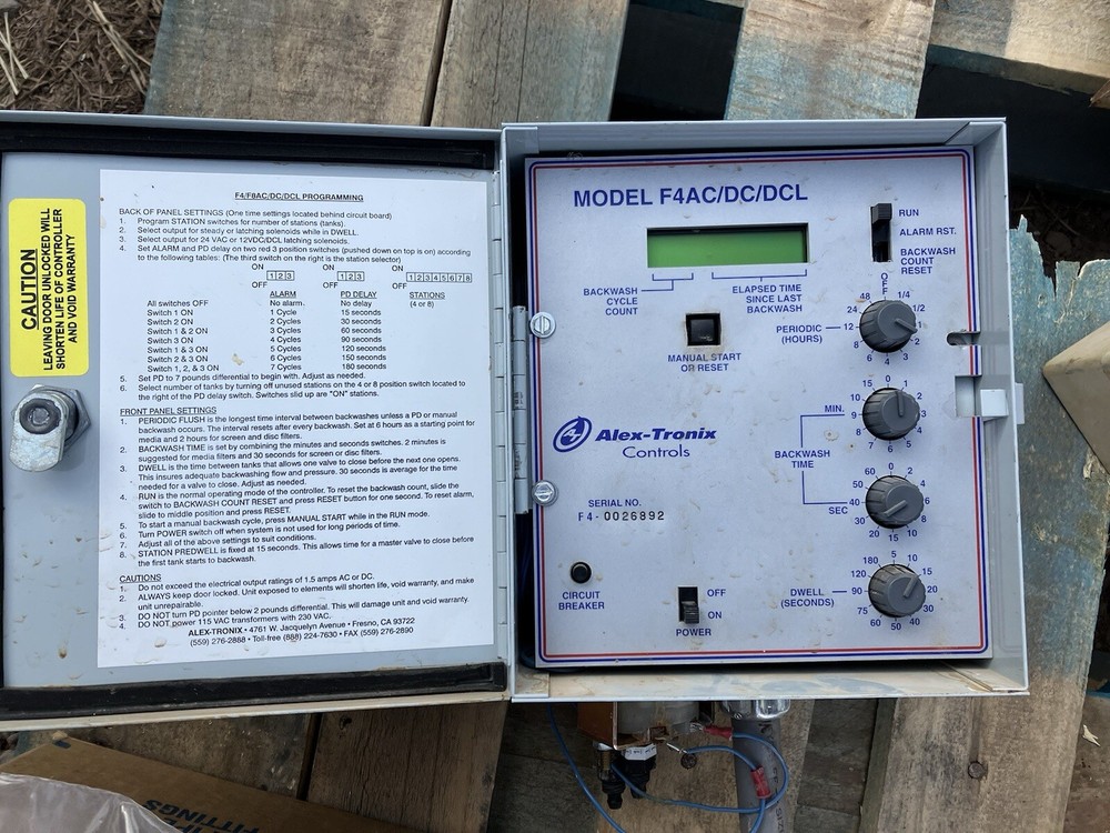 4” Farkle Disc Filter Irrigation