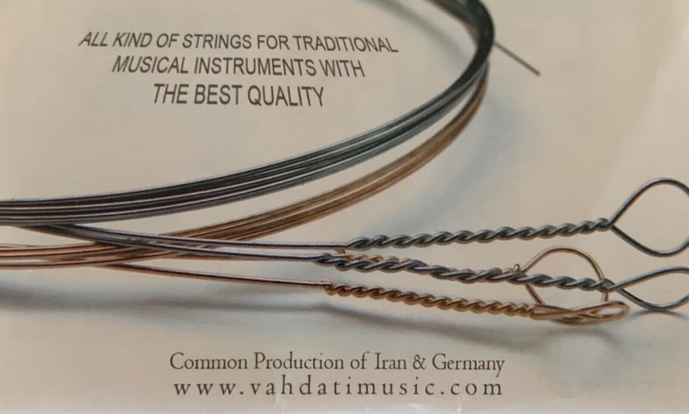 5 Set Persian Tar (Taar or Sim) String Vahdati