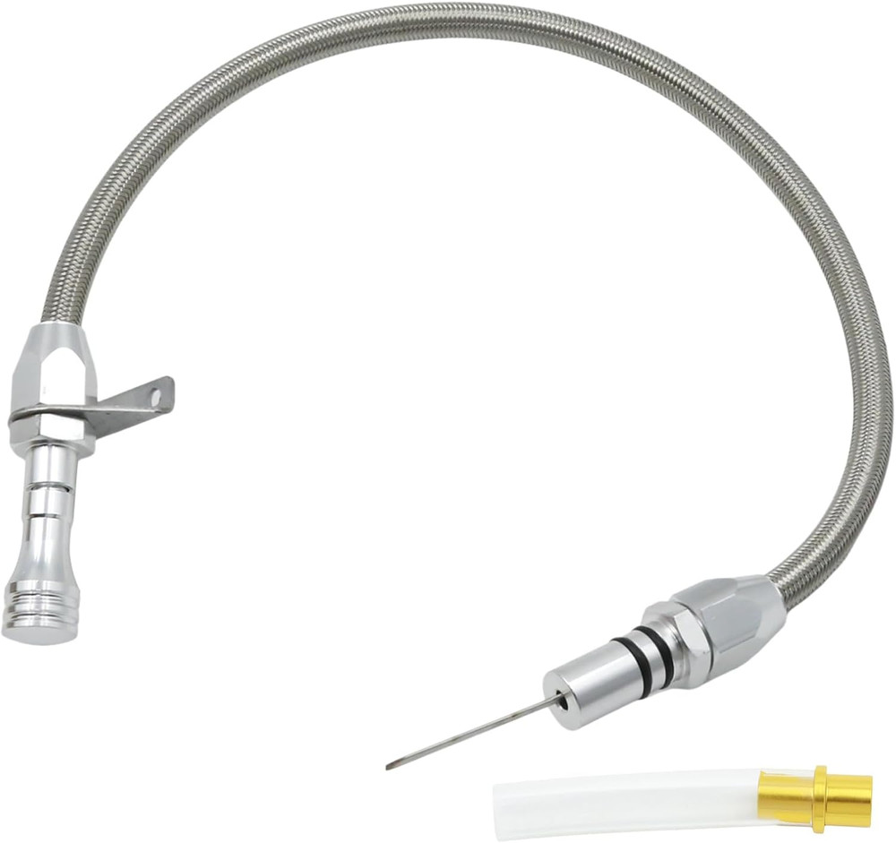 Silver Flexable Dipstick, Replacement for GM, Replacement for Chevy Trans Flexab