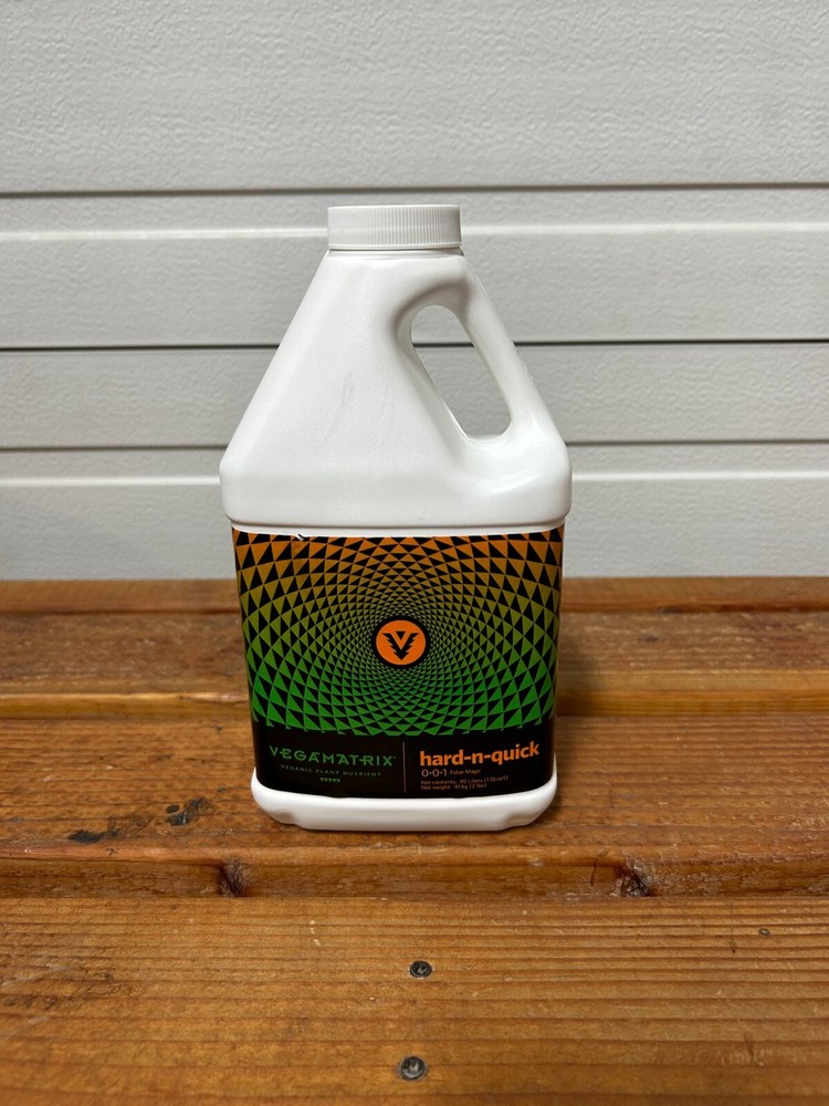 Vegamatrix Hard N Quick Quart Veganic Nutrient Foliar Feed