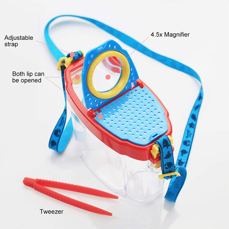 Insect Observation Viewer Transparent Bug Collection Case Children Exploration