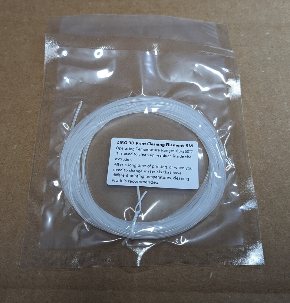 Lot 5 3D Printer Cleaning Filament - 5M