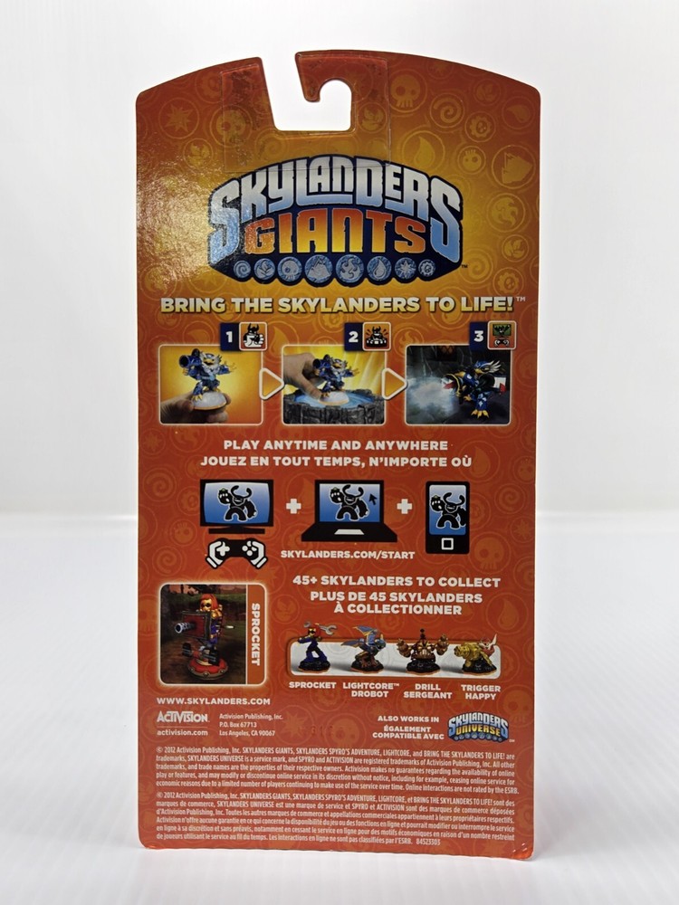 Skylanders Giants Sprocket New